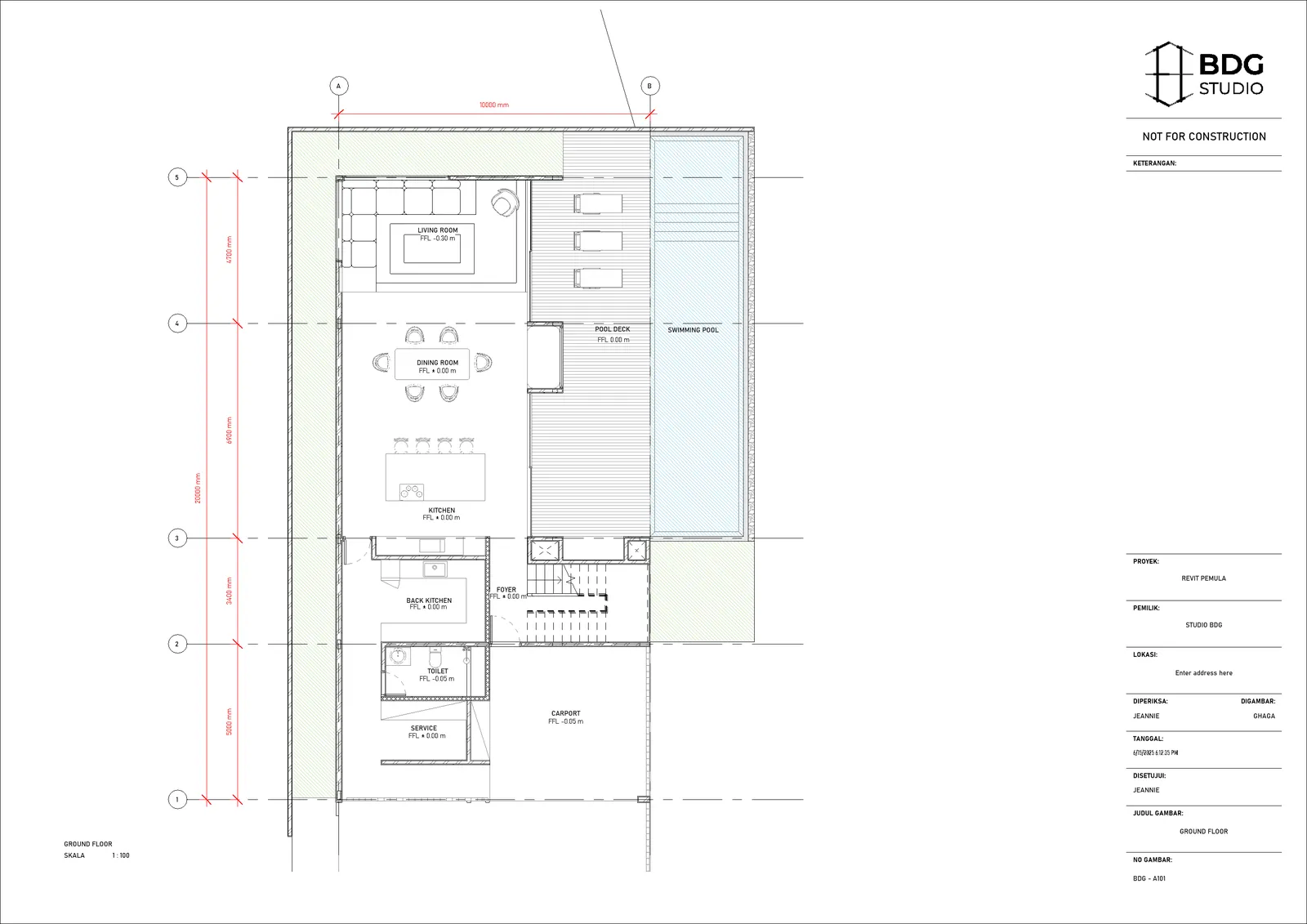 Revit Pemula: Denah